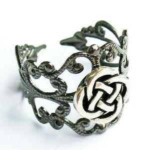 Handcrafted celtic ring